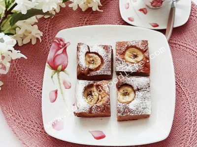 Quadrotti banana e albumi, fit paleo e senza nichel Quadrotti fit e Paleo con solo 3 ingredienti