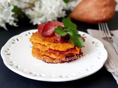 Rosti di patate dolci Rosti di patate dolci