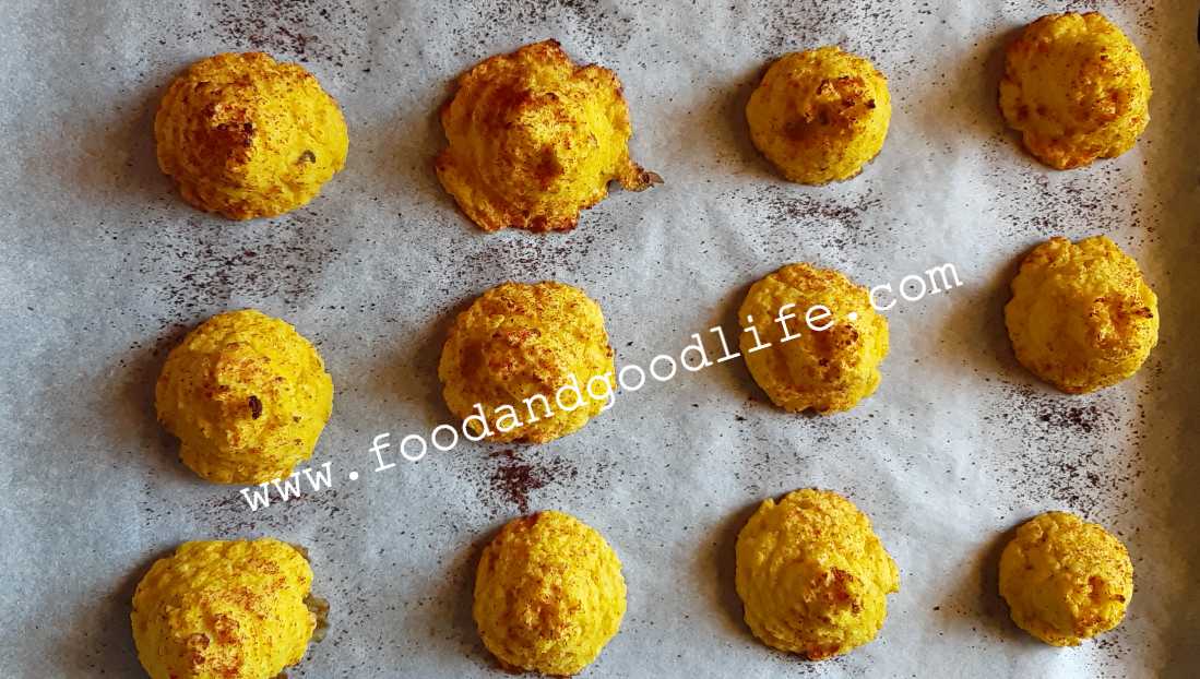 ciuffi o duchesse di cavolfiore al forno